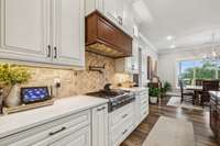 The pot filler and gas range make meal prep a breeze! 8385 Lascassas Pike Lascassas, TN 37085