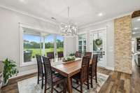 Glass doors provide easy access to the outdoor patio, creating a seamless flow for indoor-outdoor living! 8385 Lascassas Pike Lascassas, TN 37085