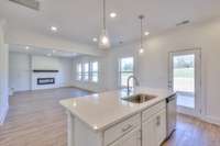 This photo is a sample of the Stanford floorplan.  Options and exterior will vary depending on customer selections and preferences.