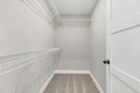 Primary walk in closet