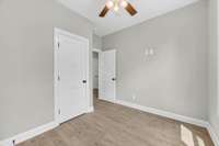 Downstairs Bedroom is right off the full bath