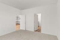 Primary bedroom is on the main level