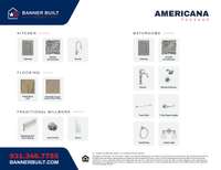 Modern Americana interior design package with granite countertops!