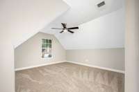 Upstairs bonus room