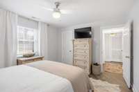 Another view of the primary bedroom