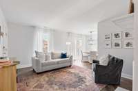 Bright windows and brand new sliding glass door