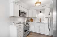 Kitchen with new everything