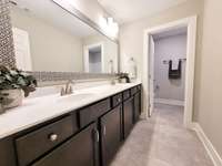 Upstairs full bath