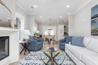 Interior finishes vary from home to home.  Home does not come furnished.