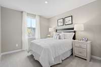 Bedroom #4 with a closet.