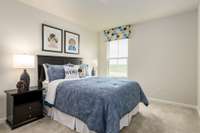 Bedroom #4 with a closet.