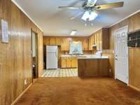 2nd living room/den or could be a formal dining room just off the kitchen!!