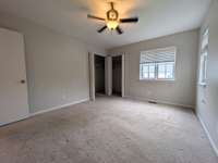 Bedroom 1, larger of the two bedrooms...