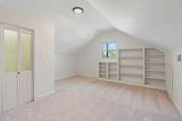 A large fourth bedroom is on the second floor.