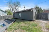 As a bonus, this home has a large exterior storage shed.