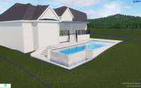 Conceptual pool renderings
