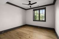 Bedroom on the lower level.