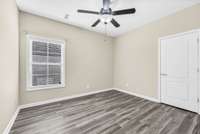 Bedroom 2 is on the main level.