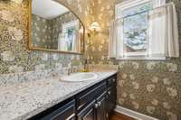This charming half bathroom features a large single vanity and is conveniently located on the main level of the home. 2648 Chatham Ct Murfreesboro, TN 37129