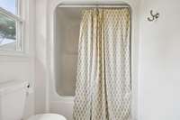 A combo shower and tub provide both convenience and versatility. 2648 Chatham Ct Murfreesboro, TN 37129