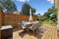 Spacious deck perfect for BBQs and dining outdoors in the fresh air! 2648 Chatham Ct Murfreesboro, TN 37129