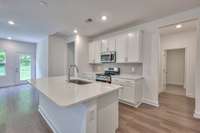 Model home of floorplan pictured. Specific options may vary.