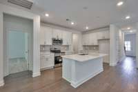 Model home of floorplan pictured. Specific options may vary.