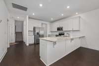 Great open kitchen space!