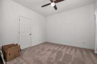 Downstairs guest room.