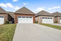 Two car garage.