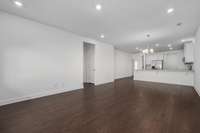 Large, open living space!