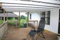 Large 26x13 covered back deck