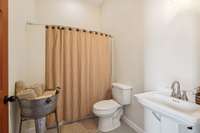 First floor full bath (heated/cooled).