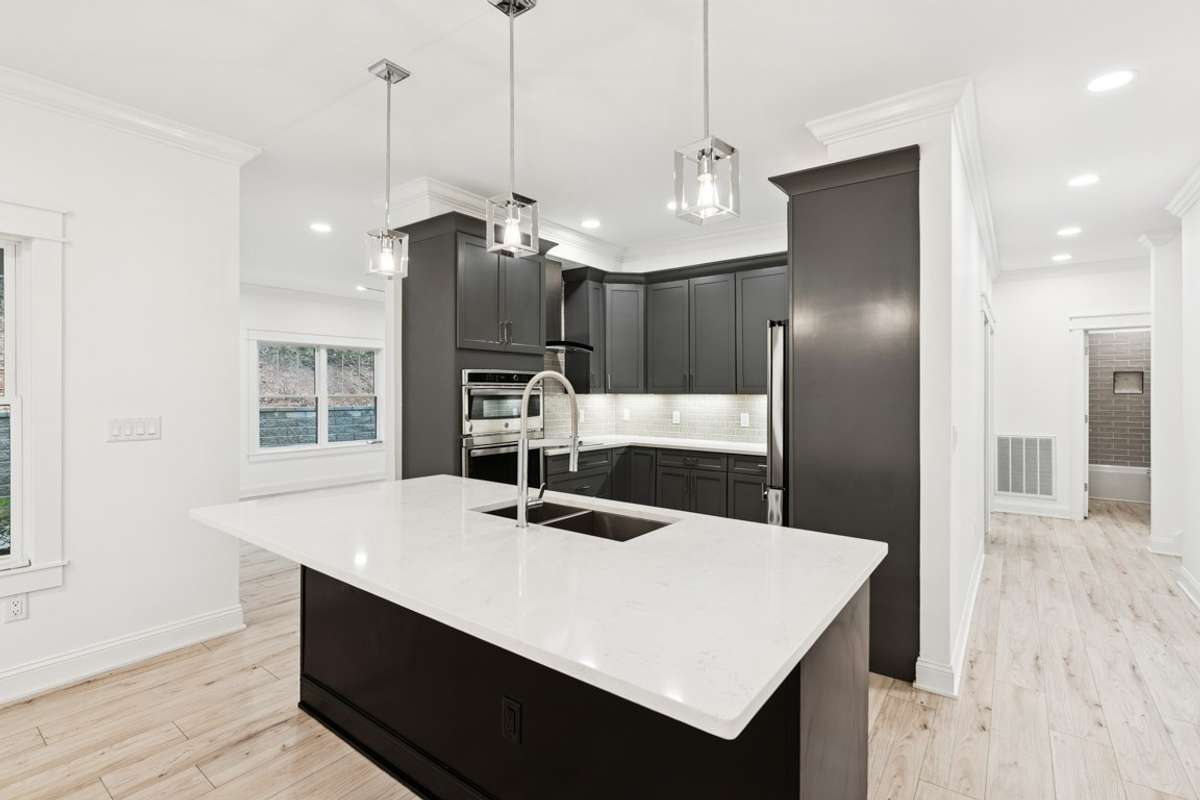 Wonderful kitchen open to the living room and dining room