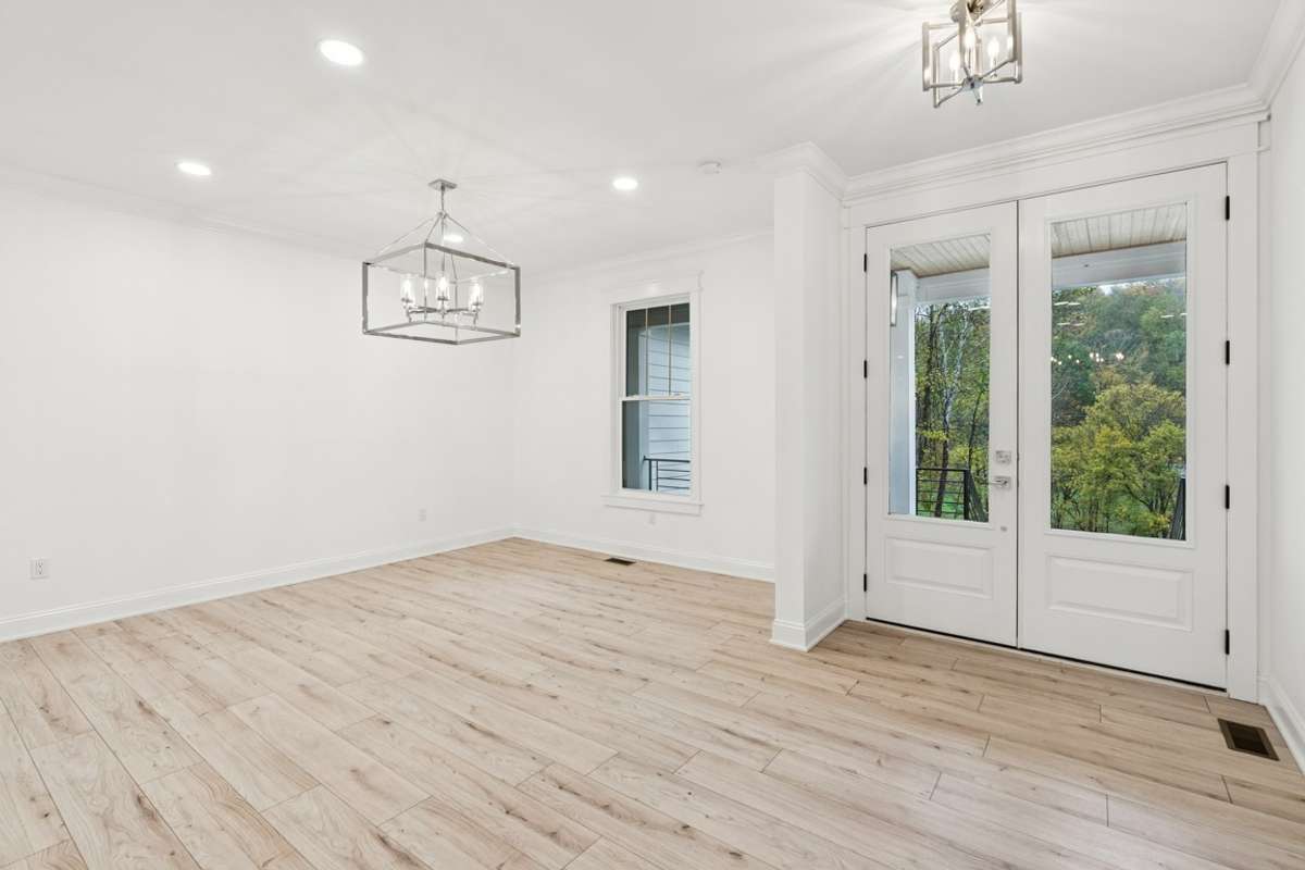Very open floor plan