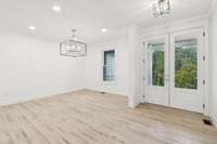 Very open floor plan