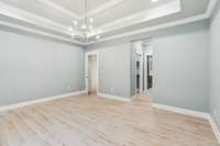 More master bedroom detail