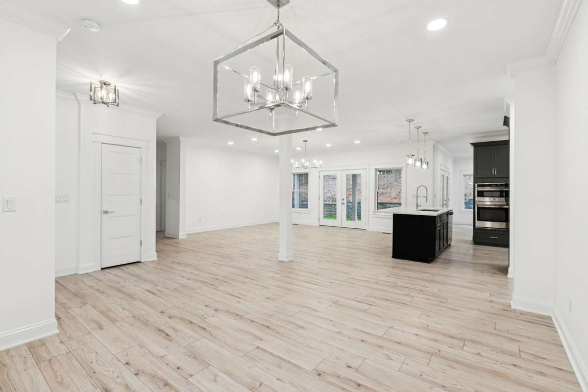 Dining Room is open to living area and kitchen