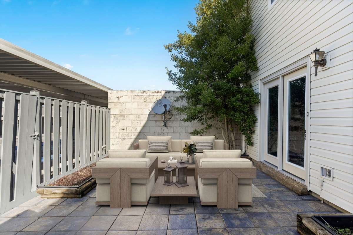 Virtually Designed Courtyard where conversations meet lasting relationships
