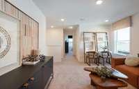 ***Photo is from a brand new Rosella home*** We also have set up the loft to include a homework zone! Plenty of flexibility with how to utilize this space.