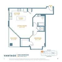 Floorplan of this unit