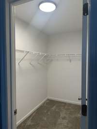 Master Bed/Walk In Closet