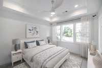 Photo is virtually staged