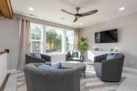 Optional Finished loft