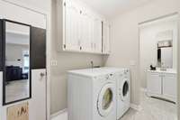 Utility room with built in cabinet storage. 1454 Indian Pl Murfreesboro TN 37129