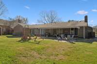 Spacious backyard with firepit - perfect for your outdoor entertaining needs. 1454 Indian Pl Murfreesboro TN 37129