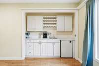 There is also a kitchenette area with built in cabinets, sink & fridge. 1454 Indian Pl Murfreesboro TN 37129