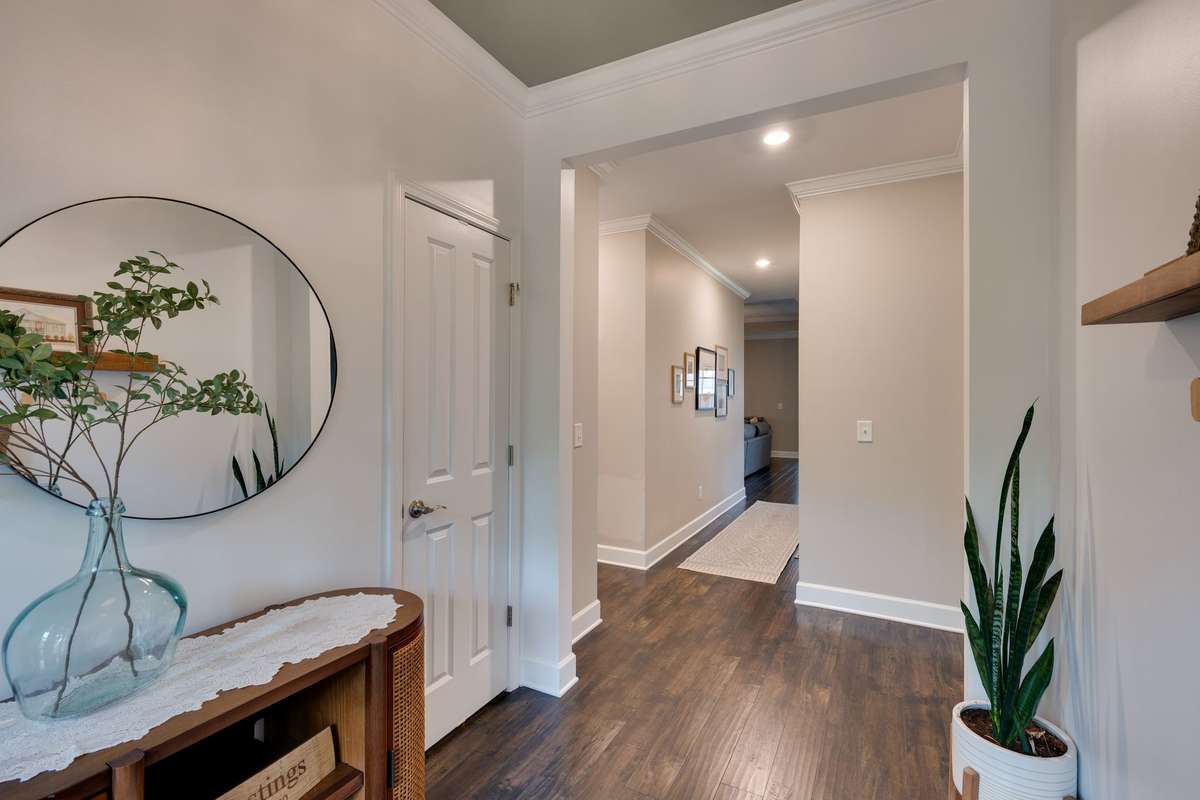 welcoming foyer