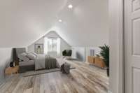 Spare Bedroom #3- Virtually Staged