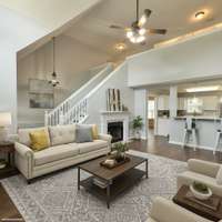 AI Staged Living Area